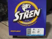 Stren Original Monofilament Fishing Line 20 LB 270 Yards CLEAR BLUE Mono