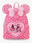Loungefly Disney Mickey & Minnie Mouse Heart Ears Mini Backpack Exclusive