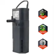 Sztxj Aquarium Filter Internal Filter Internal Filter Pump with Spray Rod for 300L Aquarium (300L/H 2W)