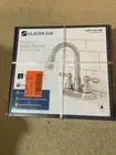 Glacier Bay Mandouri 4 in. Centerset Two-Handle LED High-Arc Bathroom Faucet in