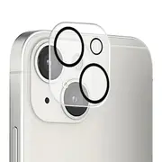 [2 Pack] MEZON Premium Full Coverage Camera Lens Tempered Glass for Apple iPhone 15 (6.1”) – Black Circles, No Whitening from Flash (iPhone 15, Lens HD) – FREE EXPRESS