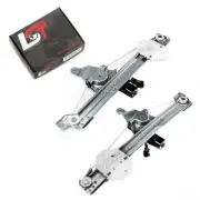 2x Window Regulator with Motor Rear Left Right for RENAULT Clio 2 Thalia (for: Renault)