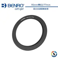 在飛比找momo購物網優惠-【BENRO百諾】鋁合金濾鏡轉接環 95mm(勝興公司貨)