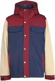 SPOX(スポックス) SPJ-0711 Snowboard Wear, Jacket, Men's, Women's, Water Pressure Resistance: 12.8 psi (10,000 mm), Moisture Permeable, 1.6 lbs (5,000 g), Strong Water Repellent Coating, Stretch Material