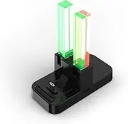DOBE - 5 in 1 Charging Dock Compatible with Nintendo Switch for Joy Con & OLED Model Controller with Lamppost LED Indication, Charger Stand Station with Charging Cable