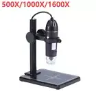 1600X 8 LED Type-C USB Electron Microscope for Mobile Phone Repair LED Magnifier