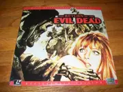 THE RETURN OF THE EVIL DEAD Laserdisc LD WIDESCREEN FORMAT BRAND NEW SEALED RARE