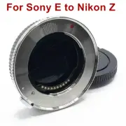E-Z ETZ Pro Auto Focus Lens Adapter for Sony E Lens to Nikon Z-mount Camera Zfc