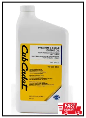 Cub Cadet 32 oz. SAE 10W-30 Premium 4-Cycle Engine Oil