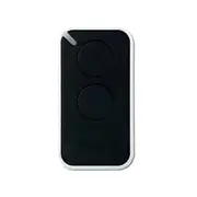For NICE Universal Garage Remote Control 433.92MHz 2-Channel Rolling Code Black