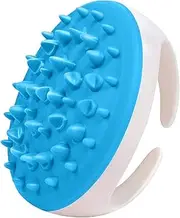 WADY Silicone Anti Cellulite Massager, Hand-Held Massager Body Brush Cellulite Reduction, Cellulite Remover, Improve Circulation, Body Massager, Exfoliator, Fat Roller Use with Creams and Oils (Blue)
