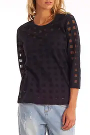 Checkerboard Top--WIT-7109