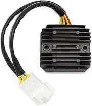 Rectifier Replacement Motorcycle Voltage Regulator Rectifier for FES125 for S-Wing 2007-2012 FES150 2007-2009 OEM：31600-KRJ-791