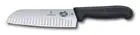 Victorinox Santoku Knife 17cm Fibrox - Black