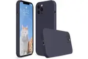 iPhone 12 Pro Liquid Silicone Case Ash Blue