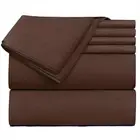 Hearth & Harbor Extra Deep Pocket Queen Sheets Sets - Fits Mattress 18-24 Inc...