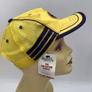 2003 RARE Von DUTCH USA PATCH COLOR Mesh Trucker Snapback Hat CAP Yellow Black