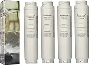 Refrigerator Water Filter Replacement ，Compatible for Bosch REPLFLTR10 9000194412 9000077104 B26FT70SNS B22CS30SNS，Compatible for Haier 0060820860(4PCS)
