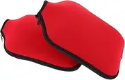 Toyvian Protective Paddle Ball Racket Cover Neoprene Paddle Sleeve Universal Racket Enclosure Waterproof Lightweight Shockproof Zipper Construction