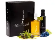 Calivirgin Olive Oil & Balsamic Vinegar Gift Set - Modena Balsamic Vinegar &...