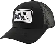 ZHATS Standard NCAA Officially Licensed Snapback Hat Big Rig Patch Black Defer