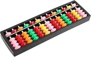 Veemoon Educational Boys and Girls Math Toy 5 Bead Abacus Kit Counting Arithmetic Learning Aid Safe Pvc Material for Toddlers