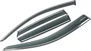 [CMQGZZJCV] Window Sun Rain Shade Visors Shield Shelter Deflector Cover Frame Sticker Accessories Compatible with Jeep Patriot MK 74 2007-2019
