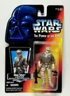Star Wars The Power ofThe Force POTF2 Han Solo In Hoth Gear Red/Orange Card 1995