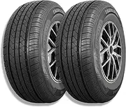 Set of 2 (TWO) Travelstar UN99 195/70R14 91T All Season Radial Passenger Car Tire - 195/70 R14 + Road Hazard Warranty Included 195/70/14