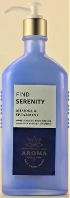 Bath & Body Works FIND SERENITY - MIMOSA SPEARMINT Body Lotion Moisturizer 6.5oz