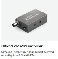 在飛比找Yahoo!奇摩拍賣優惠-全新 Blackmagic UltraStudio Mini