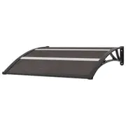 Door Canopy Awning Outdoor Patio Sun Rain Shield Roof Cover Window Patio Front