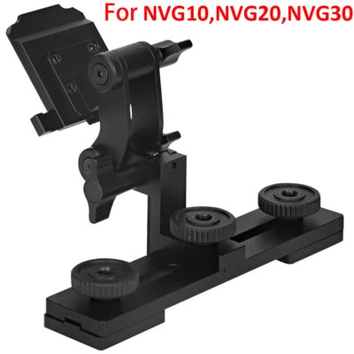 Binocular Bridge Tactical Helmet Mount Bracket Night Vision For NVG10,NVG20/30