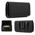 Cell Phone Pouch Case Holster Horizontal Wallet Cover with Belt Clip &Loop US