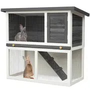 Advwin Chicken Coop Rabbit Hutch Wooden Pet House