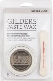 Baroque Art Gilders Paste 1oz-German Silver (Pack of 2)