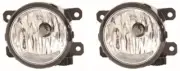 Pair Right OS Left NS Side Fog Lights H11 For Fiat Punto Evo Hatch 10-12