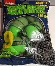 NIP NECA Teenage Mutant Ninja Turtles Edition 9 Toy Capsules Collectibles