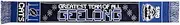 AFL Geelong Cats Mens Adults Winter Wonderland Ugly Scarf, OSFM