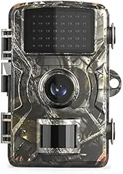 16MP 1080P Wildlife Hunting Trail and Game Camera Motion Activated Security Camera IP66 Waterproof Outdoor Infrared Night Vision Hunting Scouting Camera Camouflage