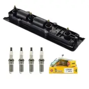 New Ignition Coil & NGK Spark Plug Kit for Chevrolet/ Pontiac/ Saturn 2.2L L4 (for: Chevrolet)