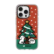 iPhone 16 Pro Clear Case MagSafe Compatible Christmas