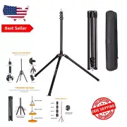 Compact 220cm Tripod Light Stand with Storage Bag - Ideal for Photographers
