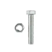 Pinnacle M8 x 65mm Stainless Steel Hex Bolt And Nut - 2 Pack