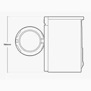 SAMSUNG三星19KG蒸洗脫烘 AI 智慧滾筒洗衣機WD19B6400KV/TW_含配送+安裝【愛買】