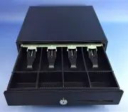 APG VASARIO Series Cash Drawer VB620-BL 1313-B27 w/ Cash Till, Lock, 2 Keys
