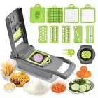 Vegetable Chopper Multifunctional Food Veggie Onion Chopper Kitchen O7K2