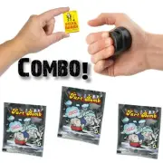 3 Stink Vials + 3 Fart Sack Bags + 1 Le Tooter Farting Pooter ~ COMBO DEAL!