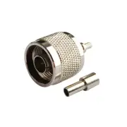 N-Type Male Plug male RF connector Crimp for LMR100 RG316 RG174 RG178 1.13 cable