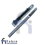 Dental Bone Scraper Hand Held Curved Harvestor Collector With Blade New